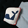 Nautical Blanket & Cushion Set Crochet by Zoe Potrac in WoolBox Imagine Classic