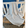 One Block At a Time Baby Blanket Crochet Kit in James C Brett Flutterby Chunky by EmKatCrochet