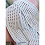 One Block At a Time Baby Blanket Crochet Kit in James C Brett Flutterby Chunky by EmKatCrochet