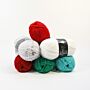 The Official 2022 WoolBox Christmas Crochet Blanket Kit  - Traditional 