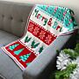 The Official 2022 WoolBox Christmas Crochet Blanket Kit  - Traditional 