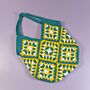 Sea Breeze Granny Square Tote Bag Crochet by Cat Neil in WoolBox Imagine Classic DK