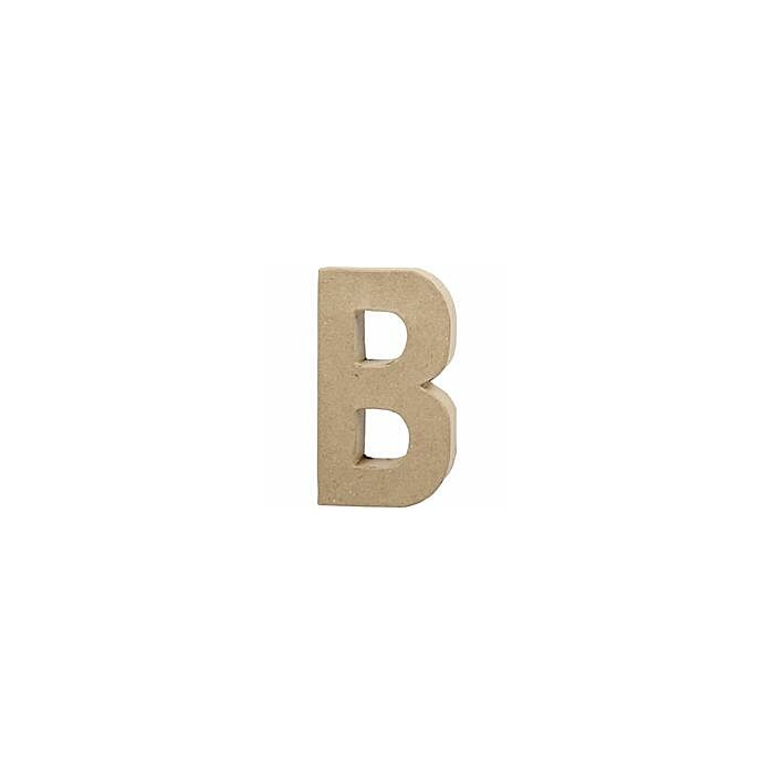 Papier Mache Large Letter B 20.5cm main product photo