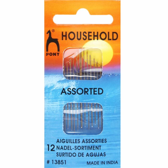 Pony Hand Sewing Needles: Household Assorted main product photo