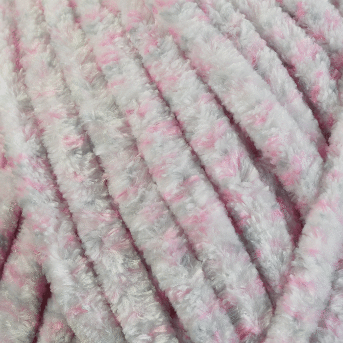 James C Brett Flutterby Huggable Super Chunky UG11 Pink Grey Print 250g main product photo