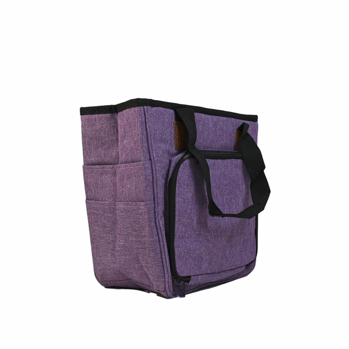 Yarn Tote Storage Bag Small Purple 28 x 14 x 27cm Buy Wool Yarn Needles Patterns today