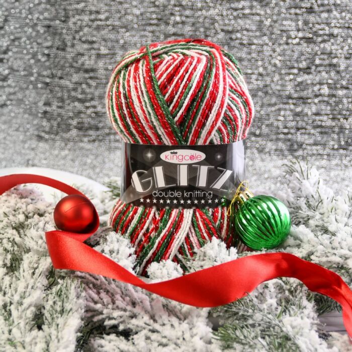 King Cole Christmas Glitz DK 1698 Christmas 100g main product photo