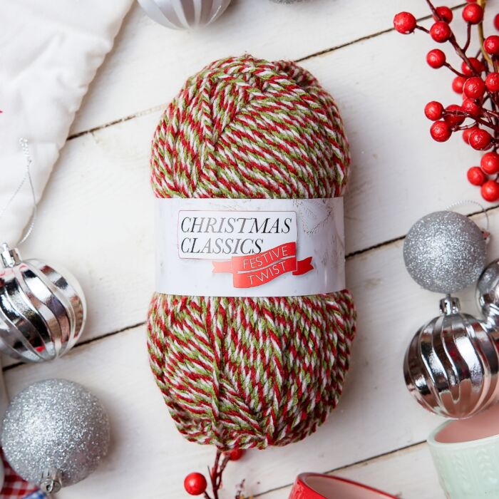 Christmas Classics Festive Twist DK Yarn 100 grm main product photo