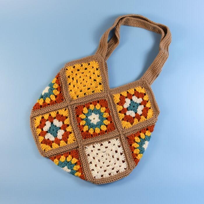 Granny Square Tote Bag in WoolBox Imagine Classic DK Granny Square Tote Bag in WoolBox Imagine Classic DK