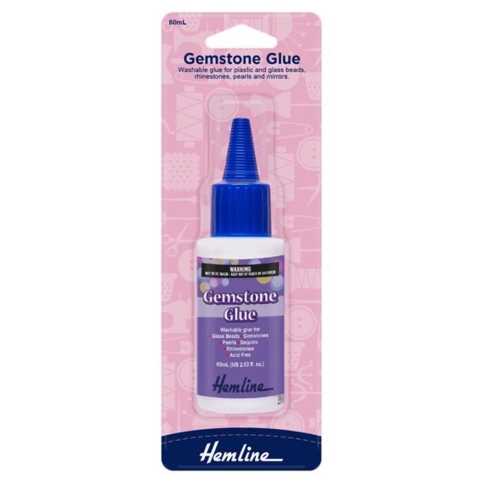 Gem Stone Glue 60ml Buy Wool Yarn Needles Patterns today