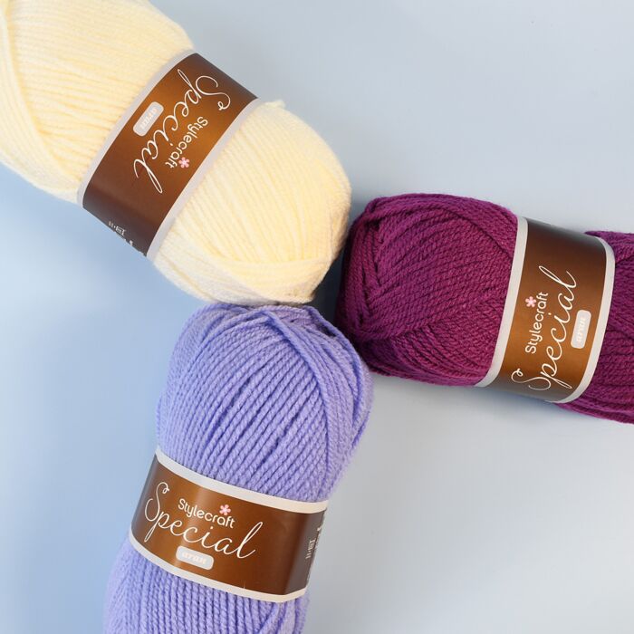 What is aran yarn and what is DK yarn? 