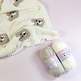 小物 LIDNM BABY WOOL BLANKET STOLE S44c504f337324d839ec275e84cd12