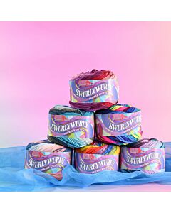 James C Brett Swurlywurly DK Yarn 200 grm Ball