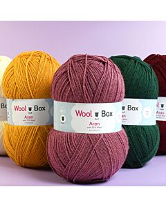 WoolBox Aran with 25% Wool Yarn 400grm Ball