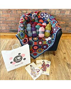 Stylecraft Highlander Crochet Blanket Make Along Kit in Highland Heathers Aran