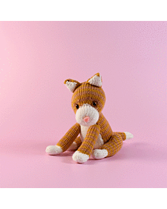 WoolCats Red Tabby Knitting Pattern Kit by Amanda Berry in WoolBox Imagine Classic DK