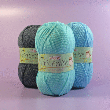 King Cole Pricewise DK Yarn 100grm Ball