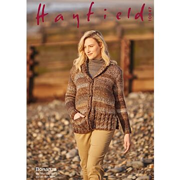 Sirdar Hayfield Bonanza  Cardigan  32-34 to 52-54in