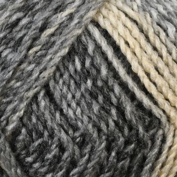 James C Brett Marble Chunky MC11 Grey Mix 200g