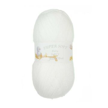 James C Brett Baby 3 Ply Optic White 100g