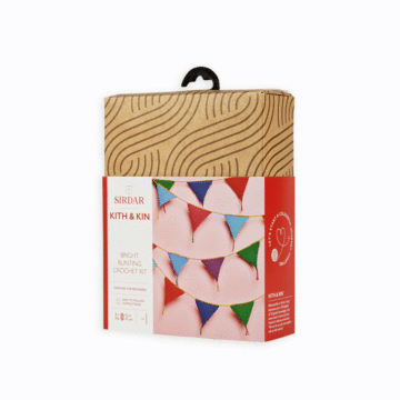 Sirdar Kith & Kin Bright Bunting Crochet Kit Multi 222g