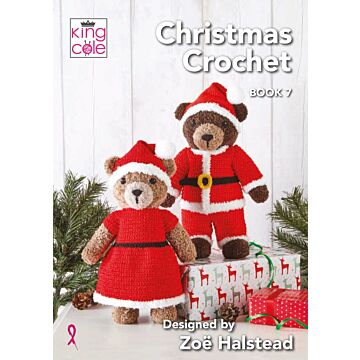 King Cole Christmas Crochet Book 7  