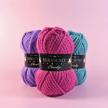 Cygnet Seriously Chunky Yarn - 100 grm Ball