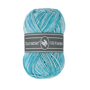 Durable Cosy Fine Faded Worsted Yarn 50 grm Ball