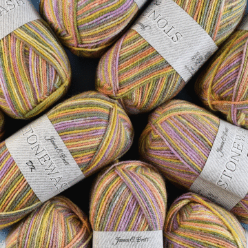 James C. Brett Stonewash DK Value Pack - 10 x 100g Balls