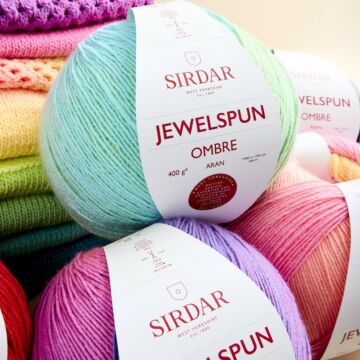 Sirdar Jewelspun Ombre Aran Yarn 400 grm Ball