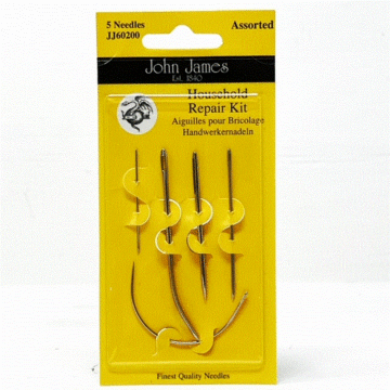John James Assorted Household Repair Sewing Needles  5pcs