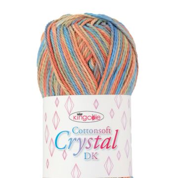 King Cole Cottonsoft Crystal DK Yarn 100 grm Ball