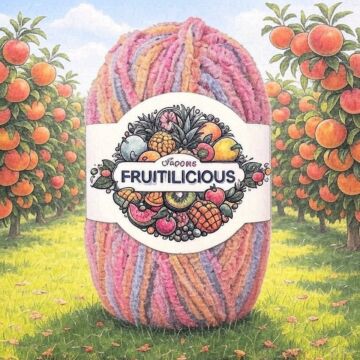 King Cole Fruitilicious Chunky Yarn 100grm Ball