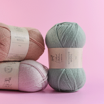 Novita 7 Wonder Wool DK Yarn 100 grm Ball