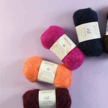 Novita Tuuli Mohair Lace Yarn 25 grm Ball