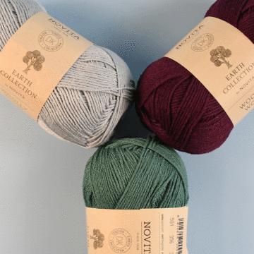 Novita Woolly Wood DK Yarn - 100 grm Ball