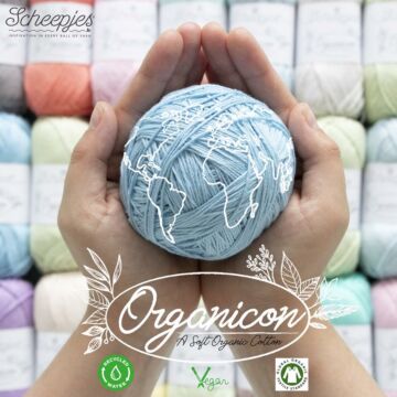 Scheepjes Organicon 4 Ply Yarn 50grm Ball