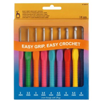 Prym Crochet Hook Set. 8 Sizes From 2mm-6mm US Sizes A to J