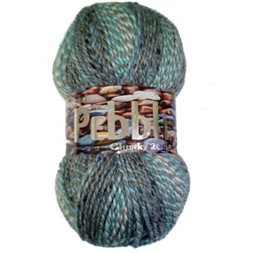 Woolcraft Pebble Chunky Yarn Indigo Mist 8049 200g