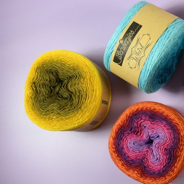 4 Balls - Rozetti Puzzle Yarn 4x200g Himalaya Hand Knitting