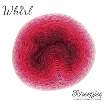 Scheepjes Whirl 4ply The Ombre Collection 555 Forbidden Fuchsia 215-225g