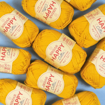 Sirdar Happy Cotton DK Value Pack - 10 x 20g Balls