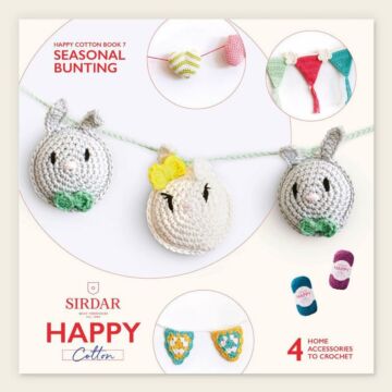 Sirdar Happy Cotton Book 7 Seasonal Bunting  