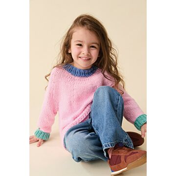 Sirdar Snuggly Chunky Scandi Pop Sweater 2634 Knitting Pattern PDF  