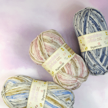 Stylecraft Bambino Prints DK Yarn - 100 grm Ball