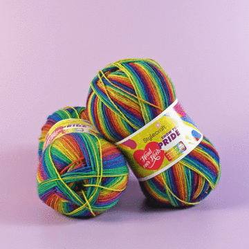 4 Balls - Rozetti Puzzle Yarn 4x200g Himalaya Hand Knitting