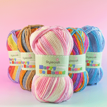 Stylecraft Merry Go Round Chunky Yarn 100 grm Ball