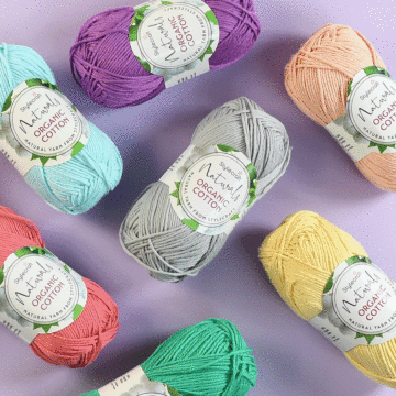 Stylecraft Naturals Organic Cotton DK Yarn - 50g Ball