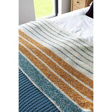 Heirloom Stripe Blanket Knit-Along by Emma Munn in WoolBox Imagine Classic Anti-Pilling DK