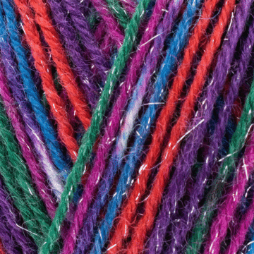 West Yorkshire Spinners Signature Sparkle 4 Ply Yarn Vintage Tinsel 1051 100g